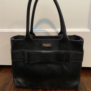 Black Leather Kate Spade